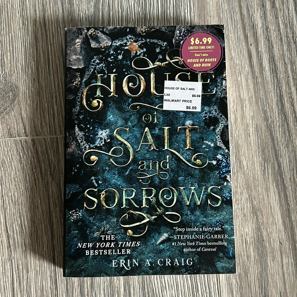 The sisters of the salt series “House of Salt and Sorrows” by Erin A Craig NWT